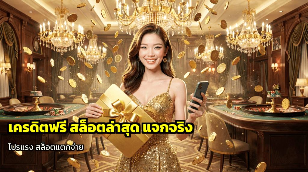 เครดิตฟรี สล็อตล่าสุด