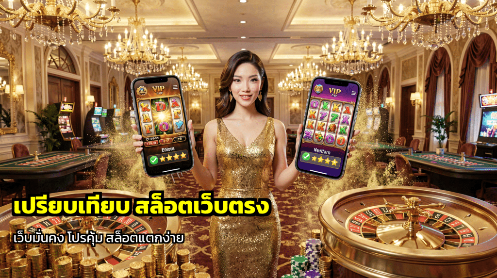 เปรียบเทียบ สล็อตเว็บตรง