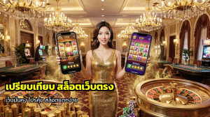 เปรียบเทียบ สล็อตเว็บตรง